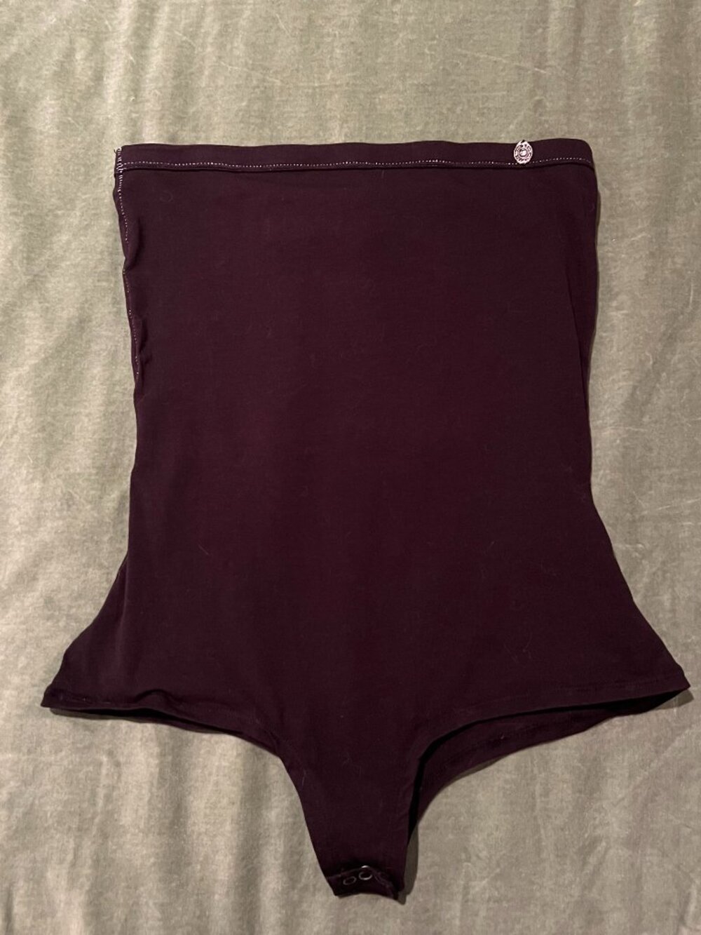 Black tube top bodysuit diesel vintage